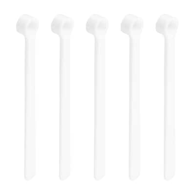 250 Milligram Teaspoon Micro Scoops Mini Measuring Spoons, White