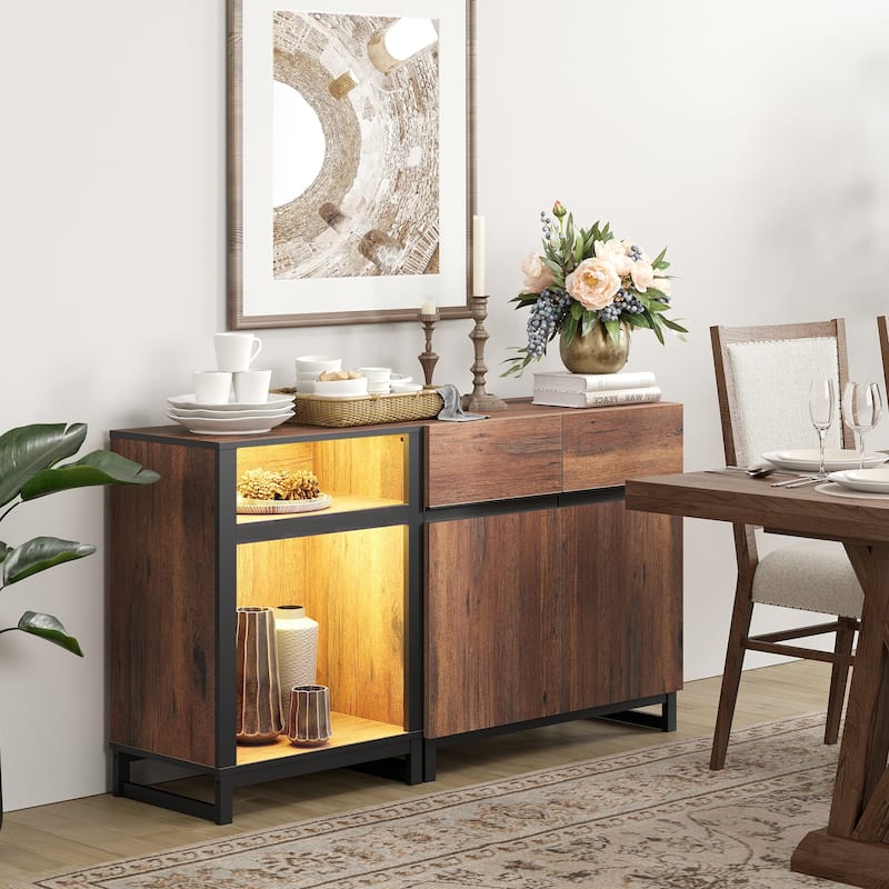 Wampat TV Stand for TVs up to 60 inch
