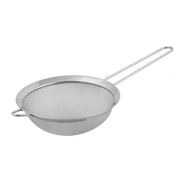 Stainless Steel Food Strainer hot pot hanging basket 4x Mesh Spoon Strainer