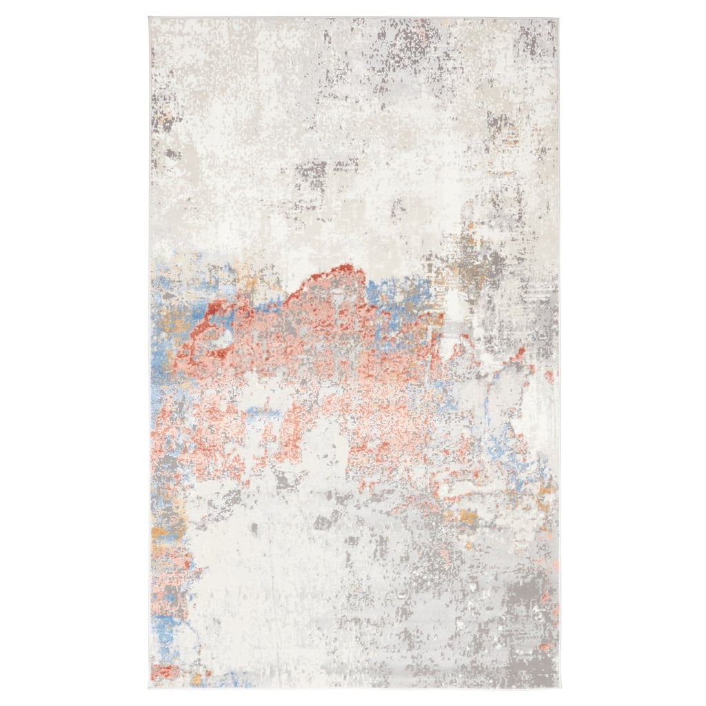 ECARPETGALLERY Machine Made Bronte Ivory Area Rug