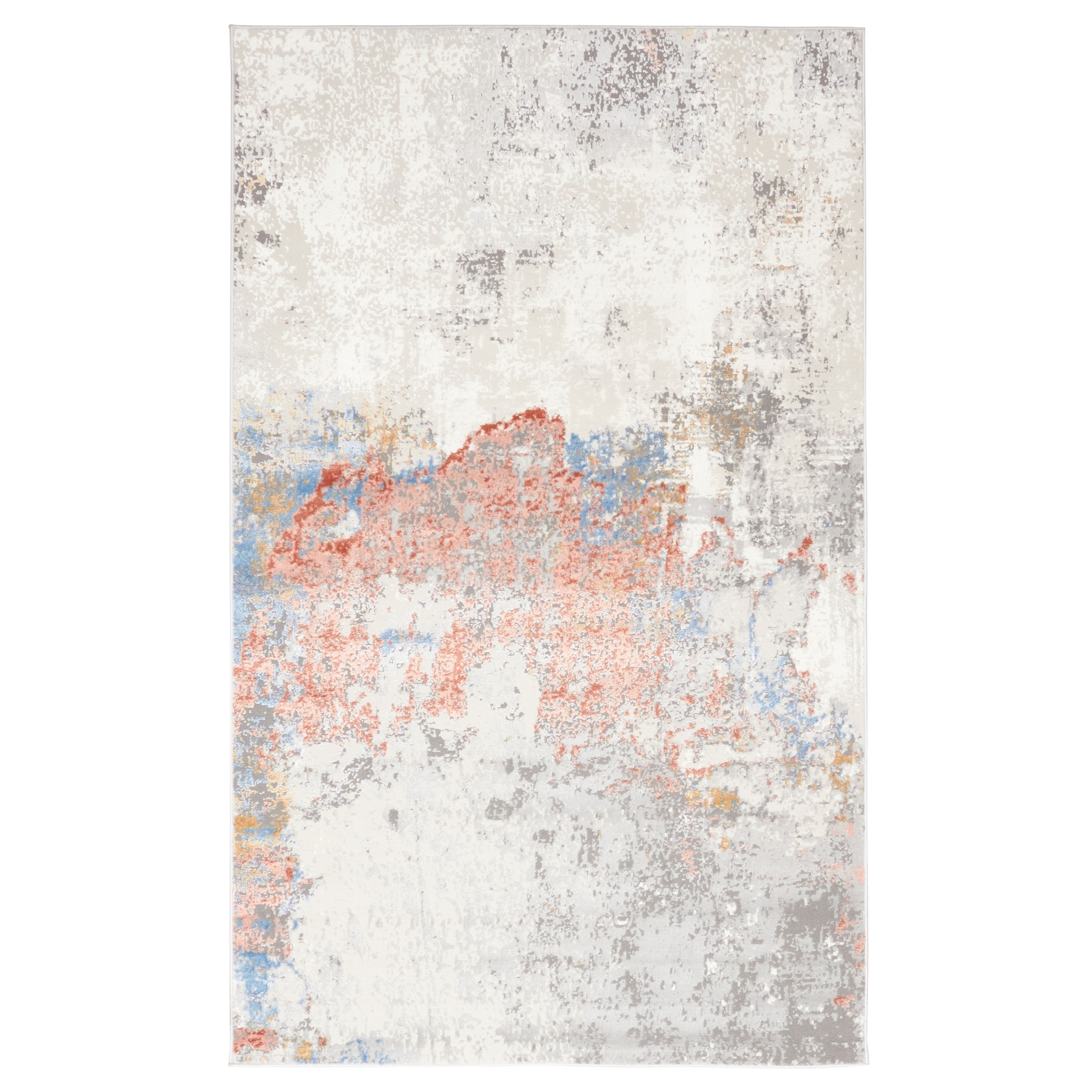 ECARPETGALLERY Machine Made Bronte Ivory Area Rug