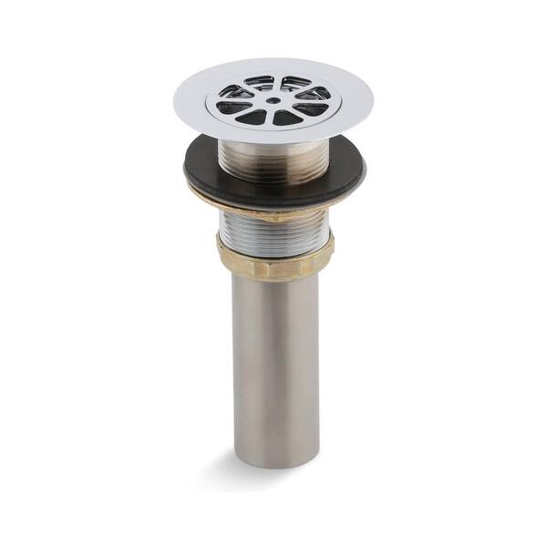 Shop Kohler K 9115 Sink Strainer With 1 1 2 Tailpiece Chrome Overstock 16308186