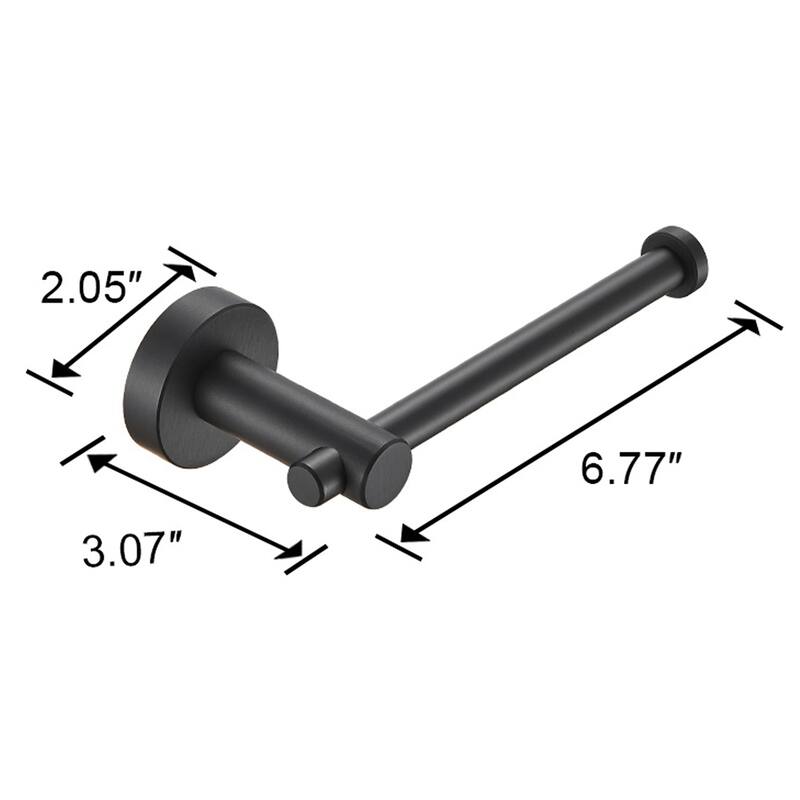 Bathroom Hardware Set, Thicken Space Aluminum 3 PCS Towel Bar Set