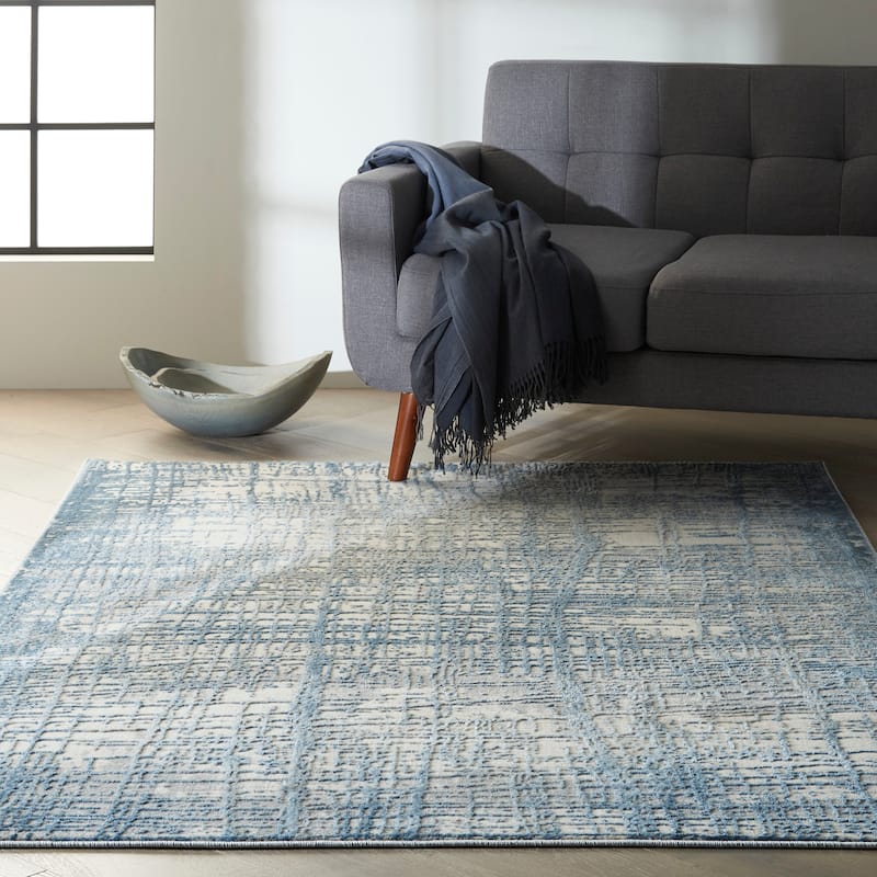 Calvin Klein Rush Abstract Area Rug