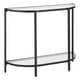 preview thumbnail 4 of 5, Carson Carrington Iron Black Console Table