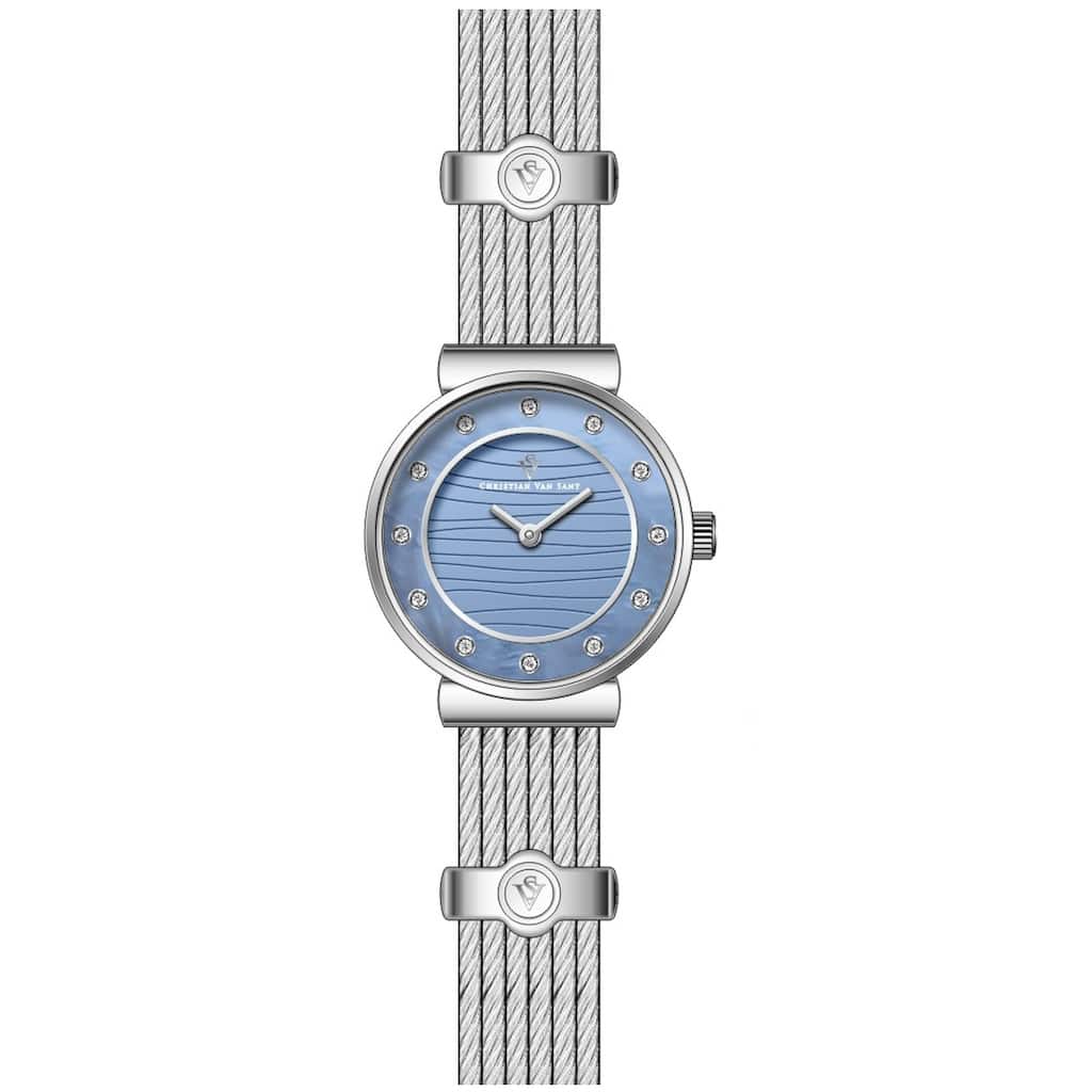 Christian Van Sant Women's Cavo Blue Dial Watch - CV1295 - One Size