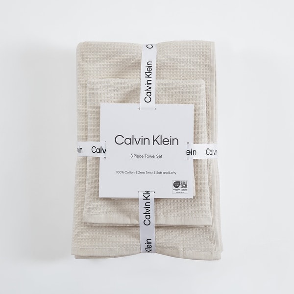 Calvin Klein Eternity Solid Cotton Towel Set