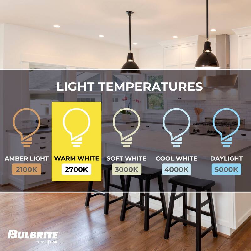 Bulbrite Multi Pack Dimmable Aluminum Finish Medium (E26) LED Bulb