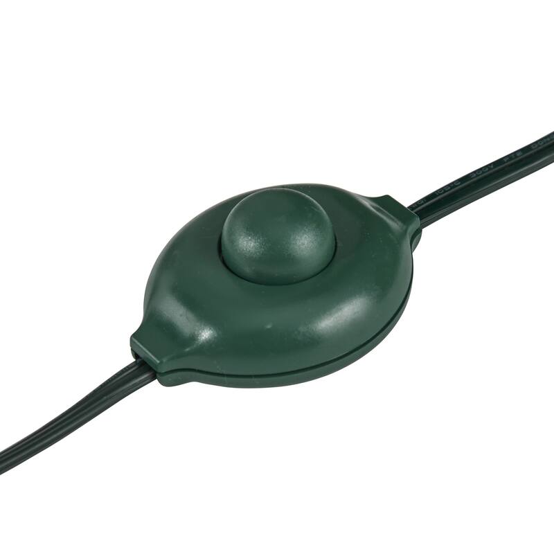 6.5ft. Fir Artificial Christmas Tree with 450 Multi-Color LED Lights, 45 Globe Bulbs & 1042 Branches - Holiday X-Mas Tree