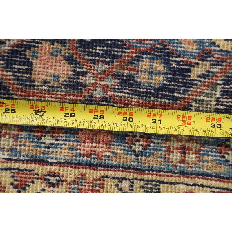 Pre-1900 Vegetable Dye Sultanabad Persian Wool Area Rug Hand-knotted - 9'3" x 12'5"