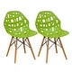 preview thumbnail 4 of 40, Mod Made Eiffel Stencil Cutout Side Chairs (Set of 2)