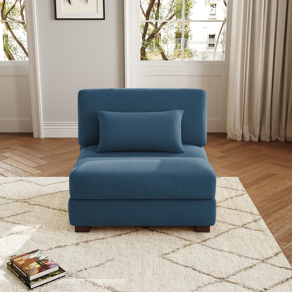 Modern Chaise Lounge Modular Sectional Sofa