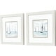 preview thumbnail 3 of 1, Paragon Soft Summer Wind Framed Art - Set of 2