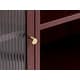 preview thumbnail 29 of 27, Rye Studio Brianne Modern Metal & Glass 3-Door Sideboard