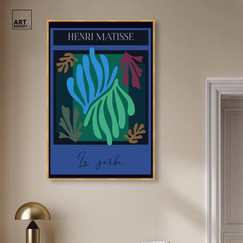 The Cutouts Canvas by Art Remedy