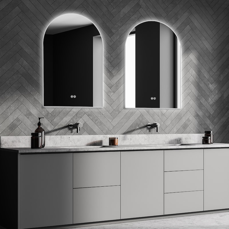 Arch LED Anti-Fog Wall Mirror Bathroom Mirror Vanity Mirror