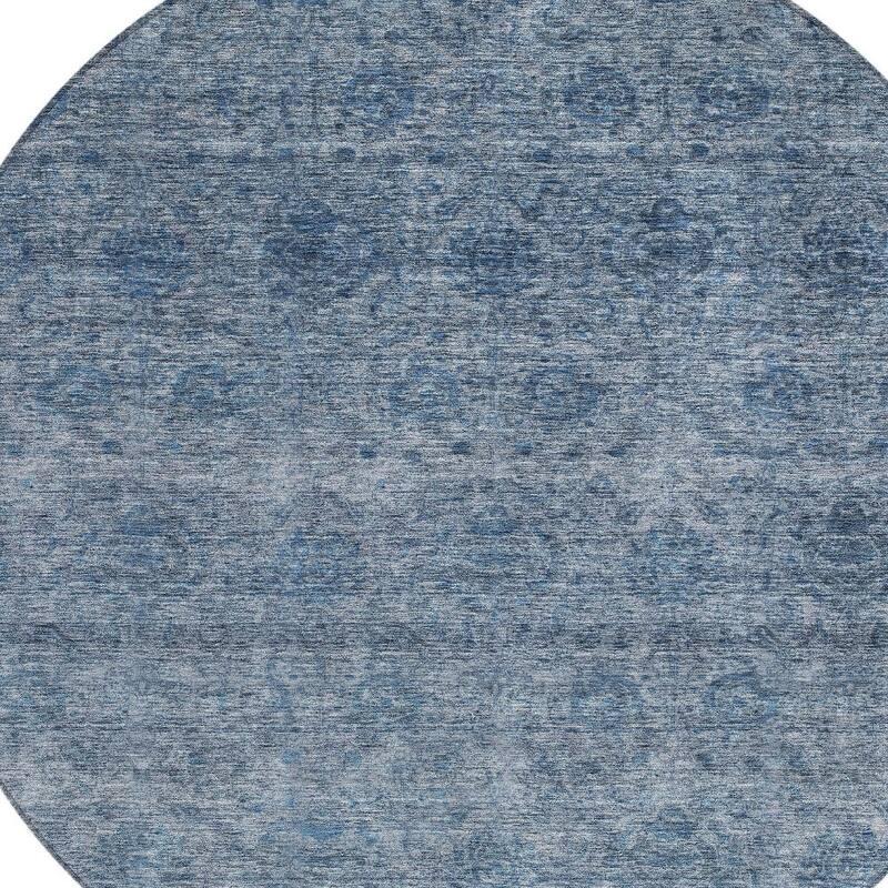 HomeRoots Floral Transitional Rectangle Outdoor Rug