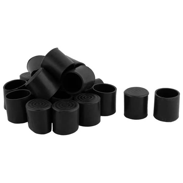 Unique Bargains Furniture Chair Table Leg PVC Round Tube Foot Covers
