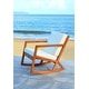 preview thumbnail 62 of 89, SAFAVIEH Outdoor Patio Furniture Vernon Rocking Chair w/ Cushion - 25.6" W x 37.7" D x 30.7" H