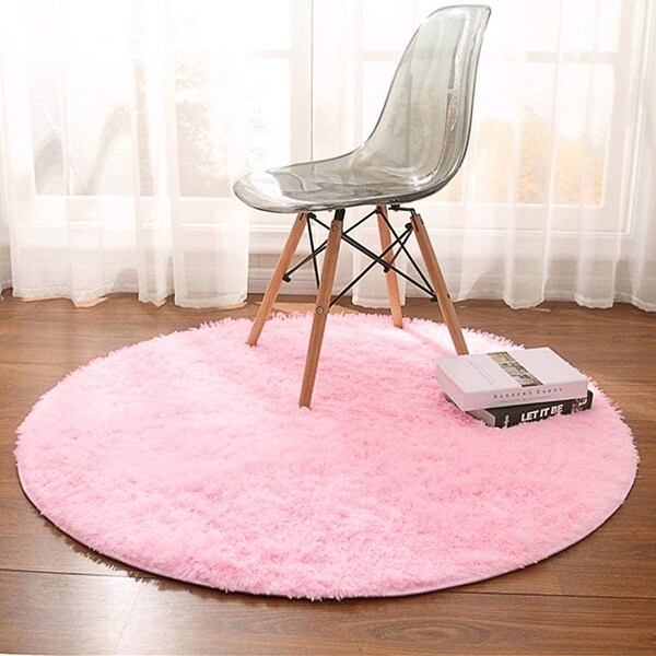 fluffy nursery rug