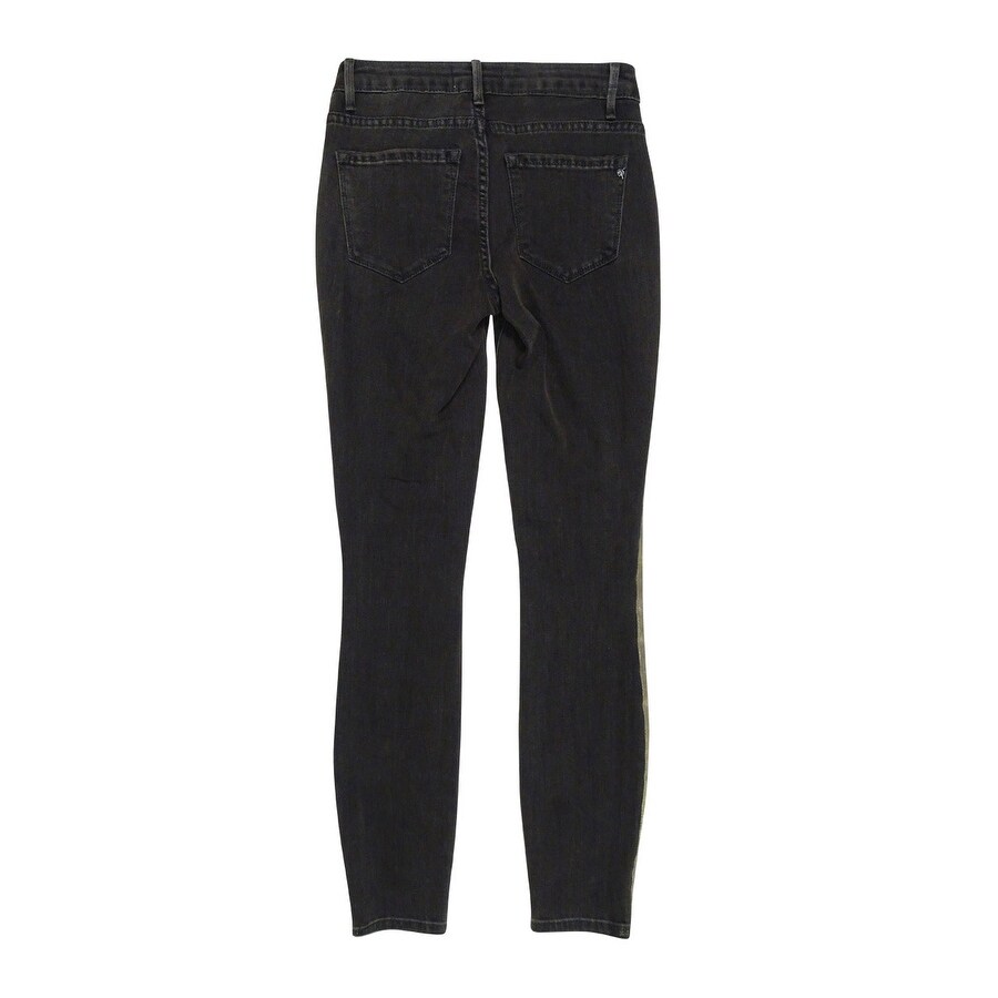 women's tuxedo stripe jeans