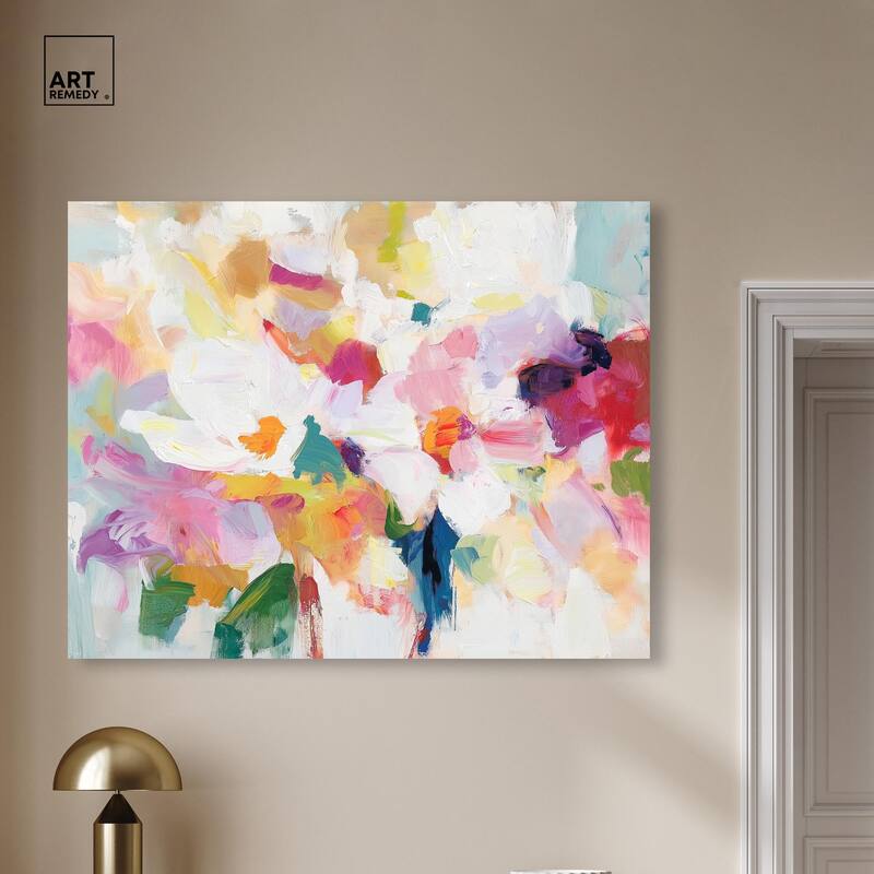 Bold Brushstroke II Canvas by Art Remedy, Gallery Wrapped