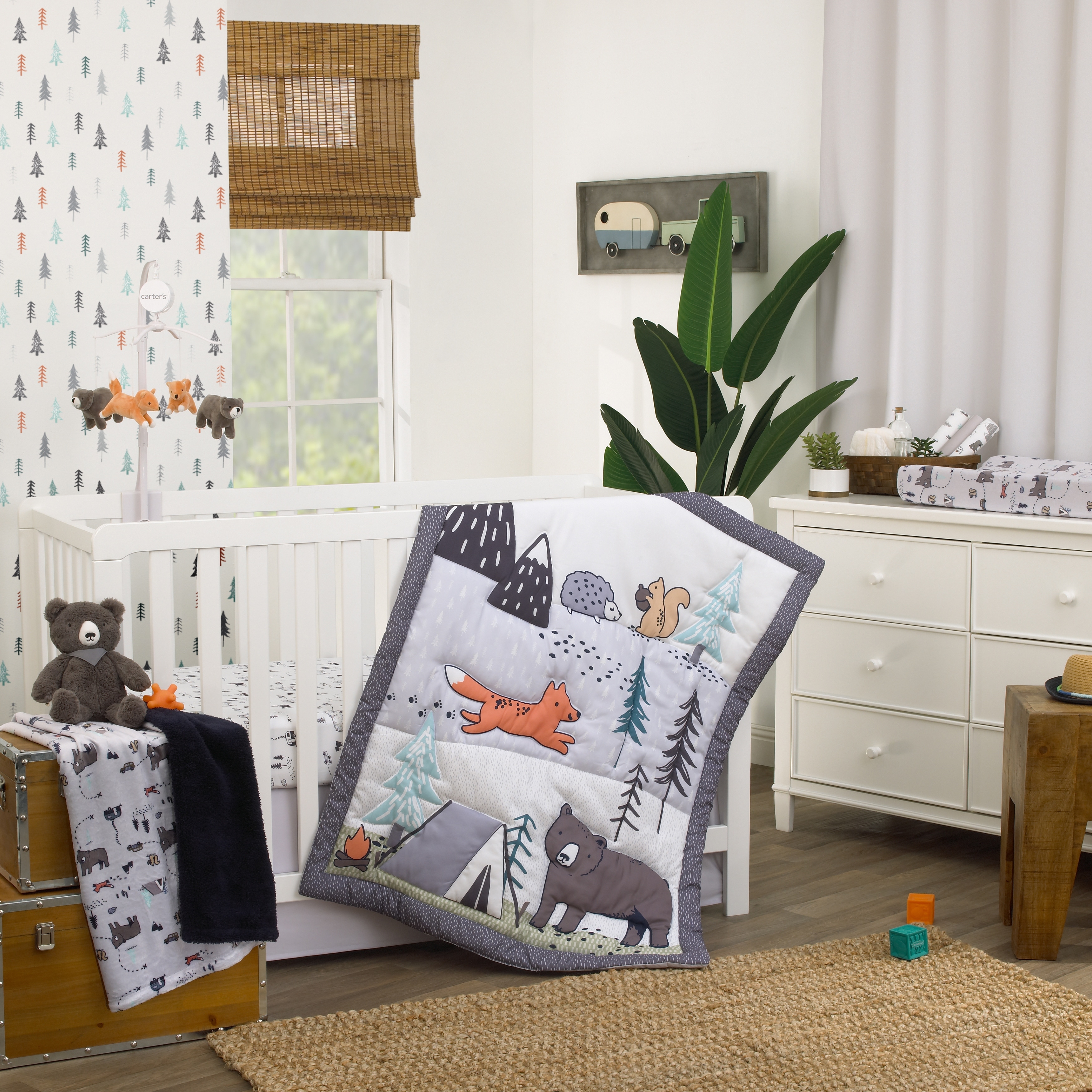 Carter's Woodland Friends 3pc Crib Set Bed Bath Beyond 40447281