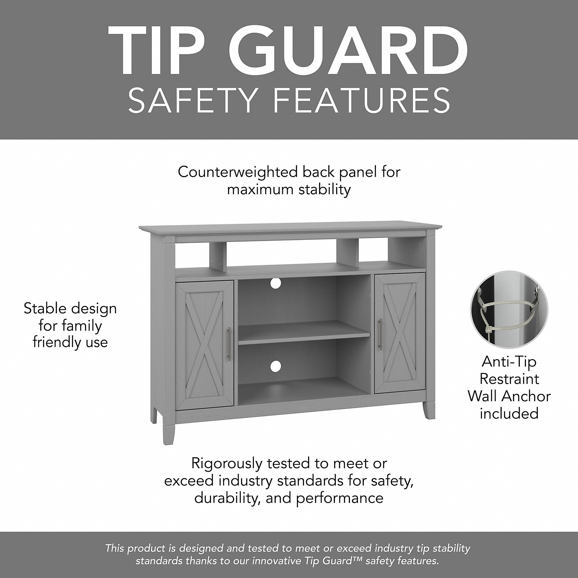 Tall tv stand for store 55 inch tv