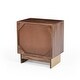 preview thumbnail 7 of 12, Christopher Knight Home - Bennett Walnut-Finished Solid Wood Nightstand with Drawer