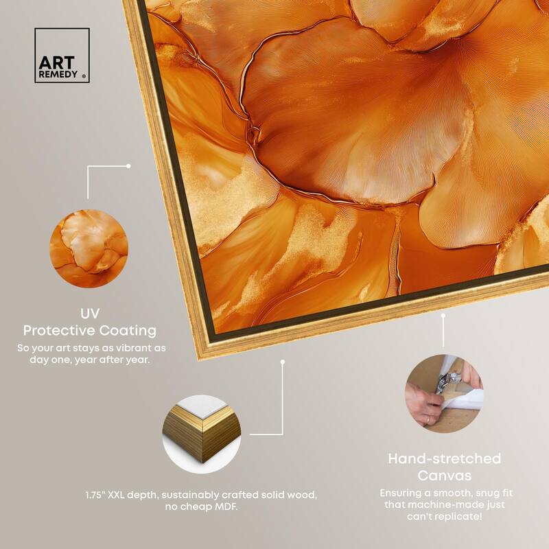 Sunlit Bloom II Canvas by Art Remedy