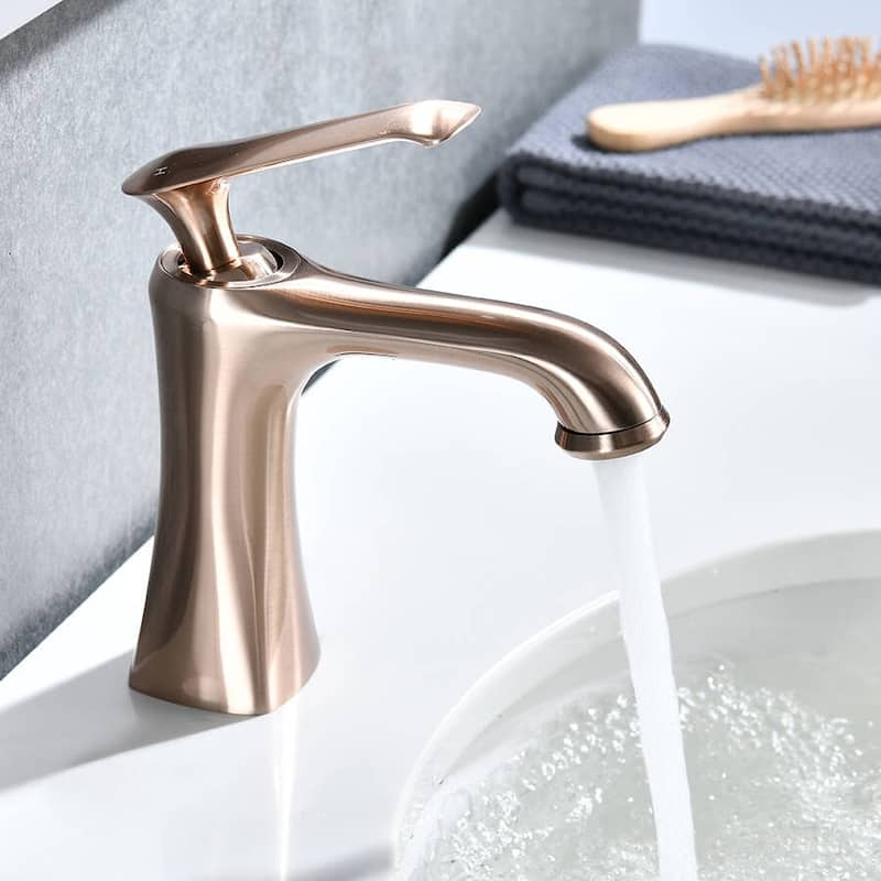BATHLET Single Hole Single Handle Bathroom Sink Faucet