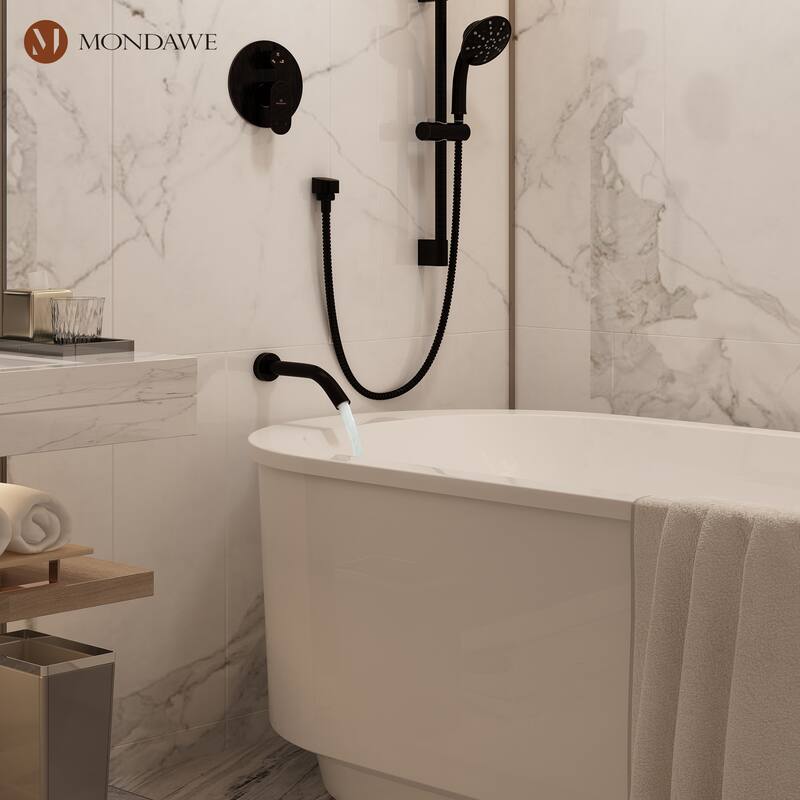 Retro Series 8 in. Rain Wall Mount Dual Shower Heads with 1.8 GPM