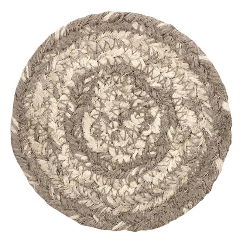 Cobblestone Jute Coaster Set of 6 - 4