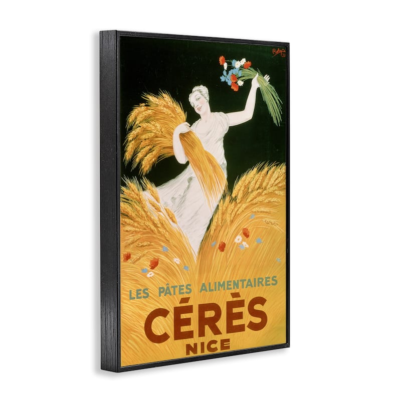 Stupell Antique Ceres Goddess Framed Giclee Art Design By Marcus Jules