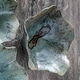 preview thumbnail 4 of 4, Uttermost Teo Wood Bowl Wall Art - Set of 3 - Soft Caribbean Blue