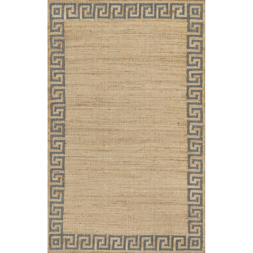 Erin Gates by Momeni Orchard Greek Key Hand Woven Wool and Jute Area Rug