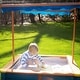 preview thumbnail 2 of 5, Teamson Kids - Outdoor Summer Sand Box - Wood / Blue
