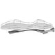 preview thumbnail 1 of 7, Rev-A-Shelf 5371 Series Right Handed Pull Out Single Tier Blind Corner Gray