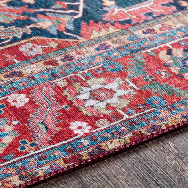Livabliss Taran Traditional Medallion Printed Area Rug