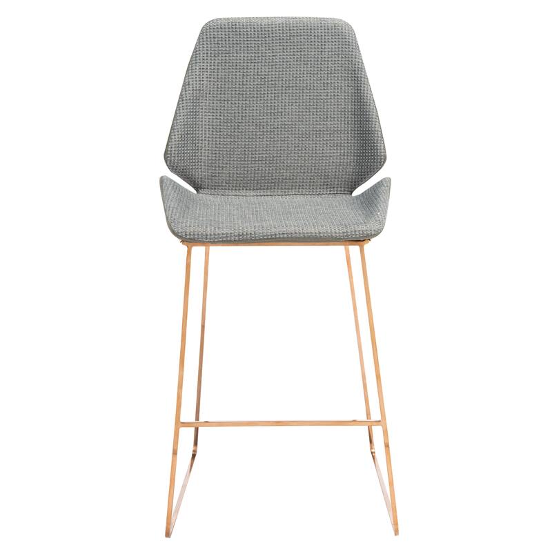 SAFAVIEH Kristlaug Modern 26-inch Counter Stool - 19.8" W x 22" L x 40" H - 20Wx22Dx40H