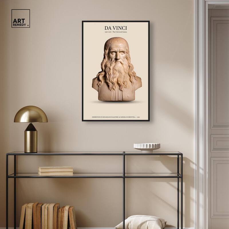 Universal Genius Canvas by Art Remedy