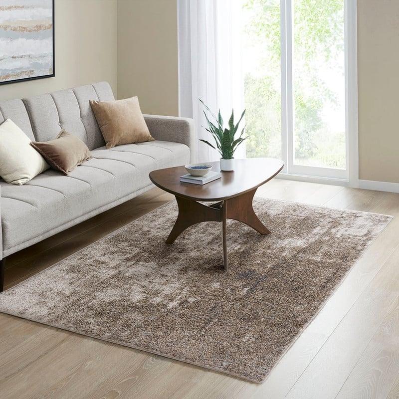 Cozy Shag Abstract Area Rug - 6'x9'