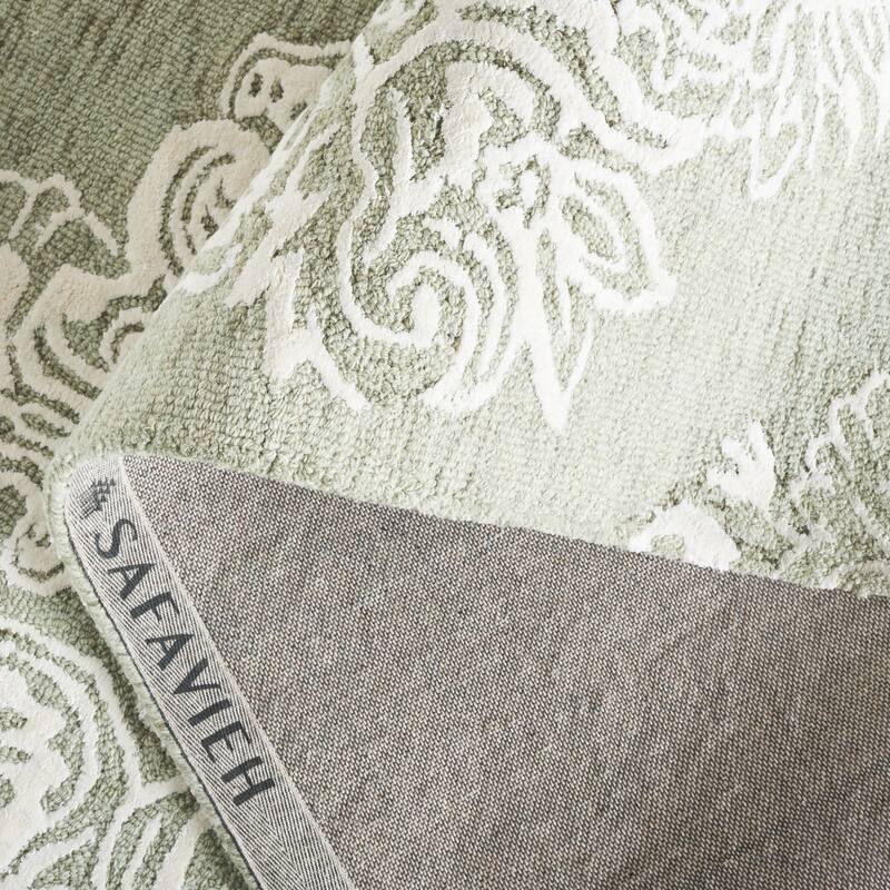 SAFAVIEH Handmade Glamour Chirata Modern Wool & Viscose Rug