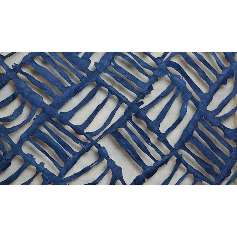 HUJI Abstract Handmade Paper Art Shadow Box Wall Decor