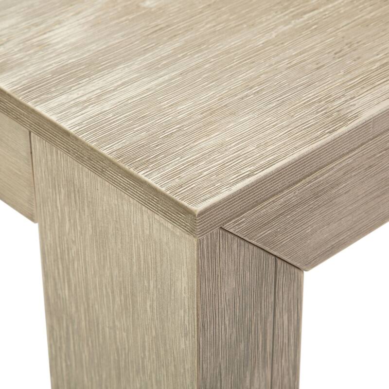 Plank and Beam Modern Solid Wood Square Counter Height Dining Table - 41"