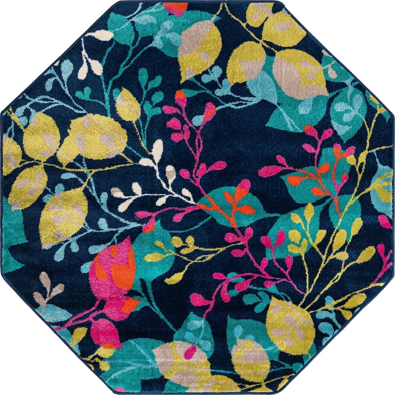 Contemporary Chorisia Collection Area Rug