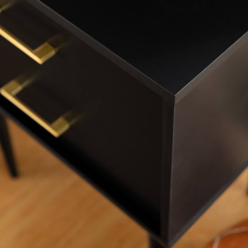 Middlebrook Notto Mid-Century 2-Drawer Nightstand