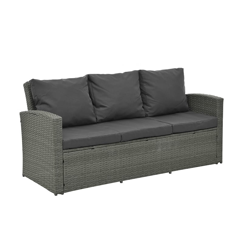 5 Set Wicker Furniture,Patio Furniture,Seasonal PE Wicker Furniture