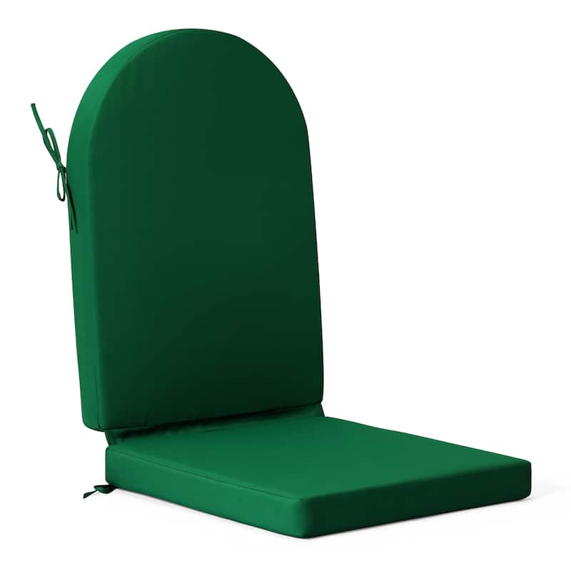 Laguna All Weather Poly Outdoor Adirondack Chair Seat And Back Cushion (Cushions Only)