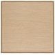 preview thumbnail 100 of 140, SAFAVIEH Natural Fiber Carmit Casual Border Sisal Rug 10' Square - Maize/Linen